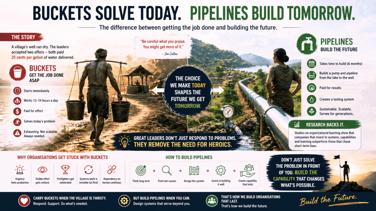 buckets and pipelines story