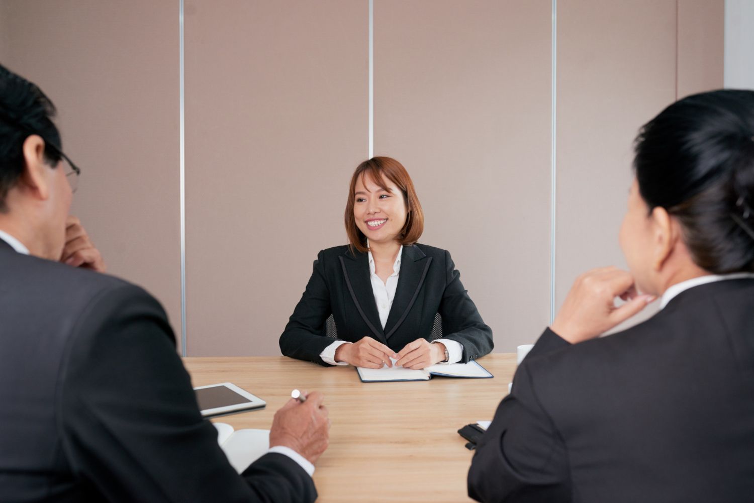 Confident businesswoman
