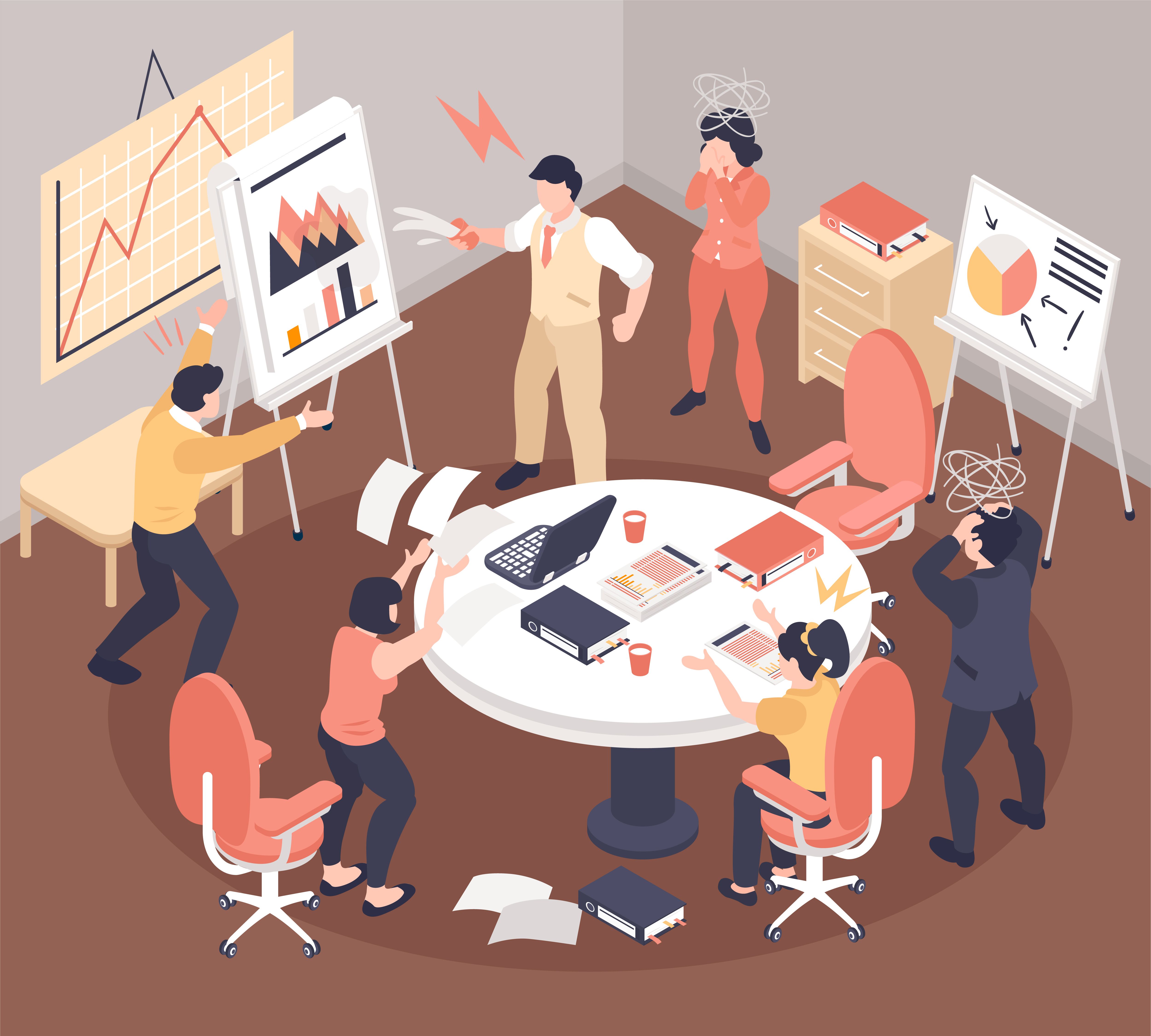 team conflict during covid