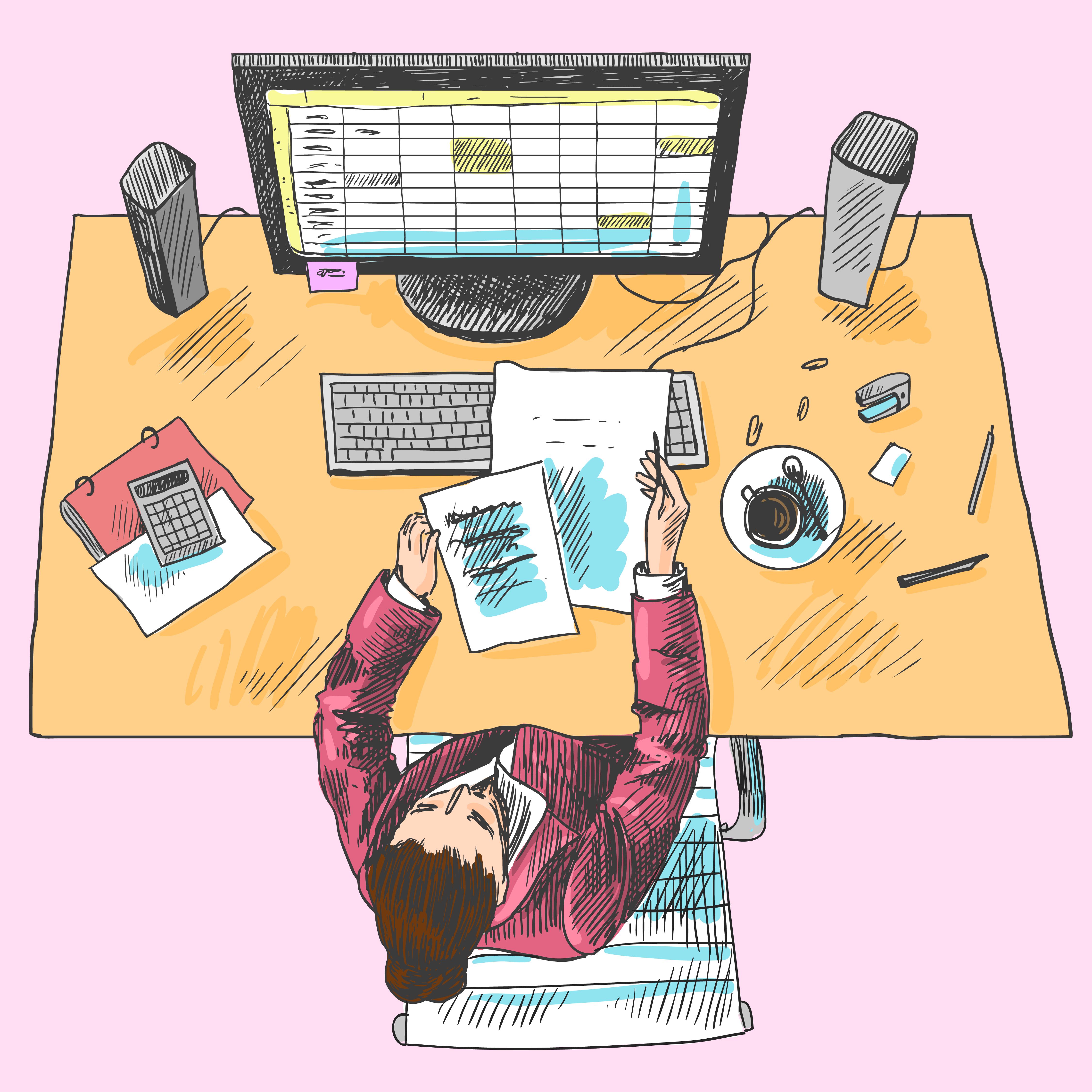 work desk