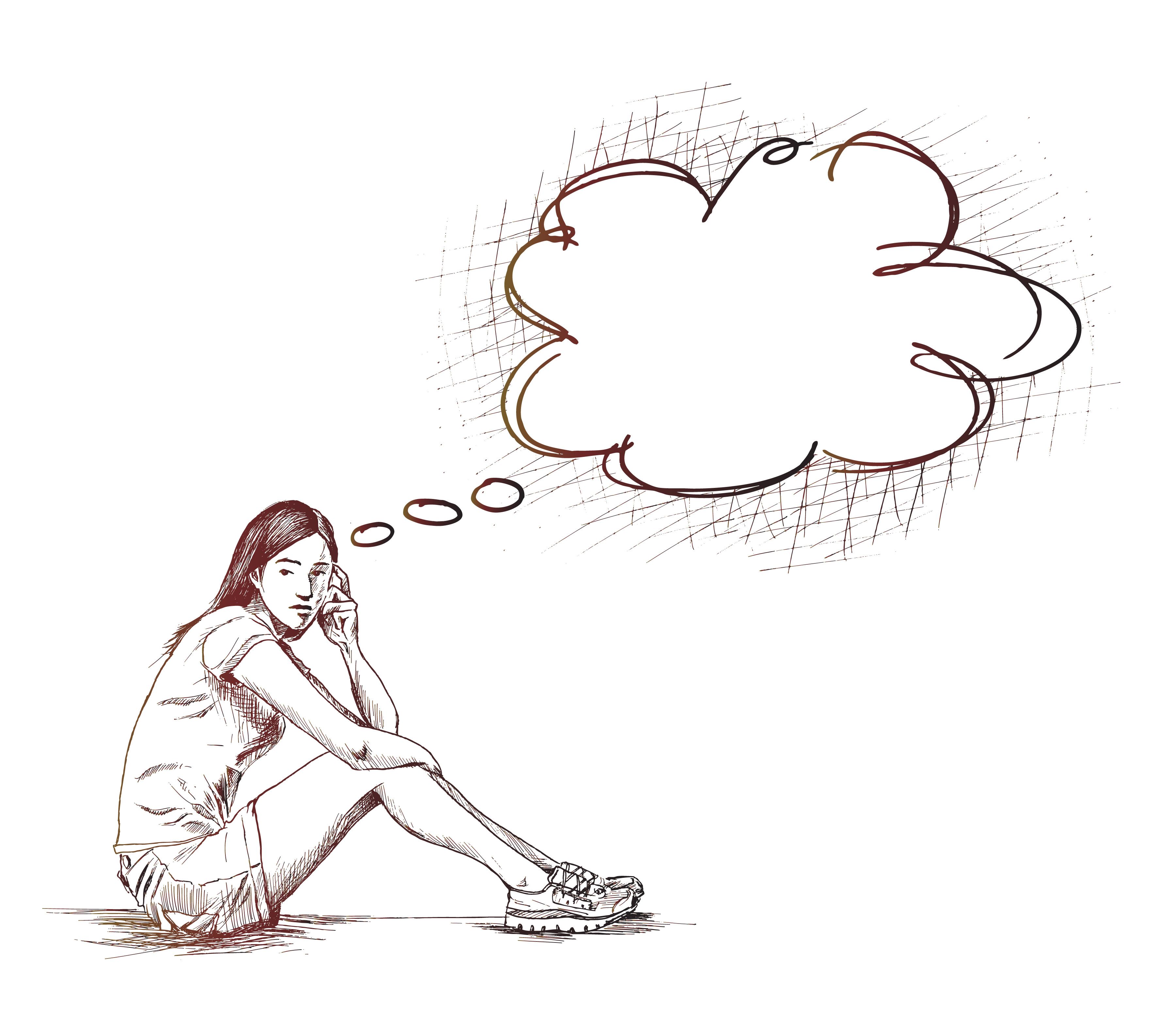 woman thinking