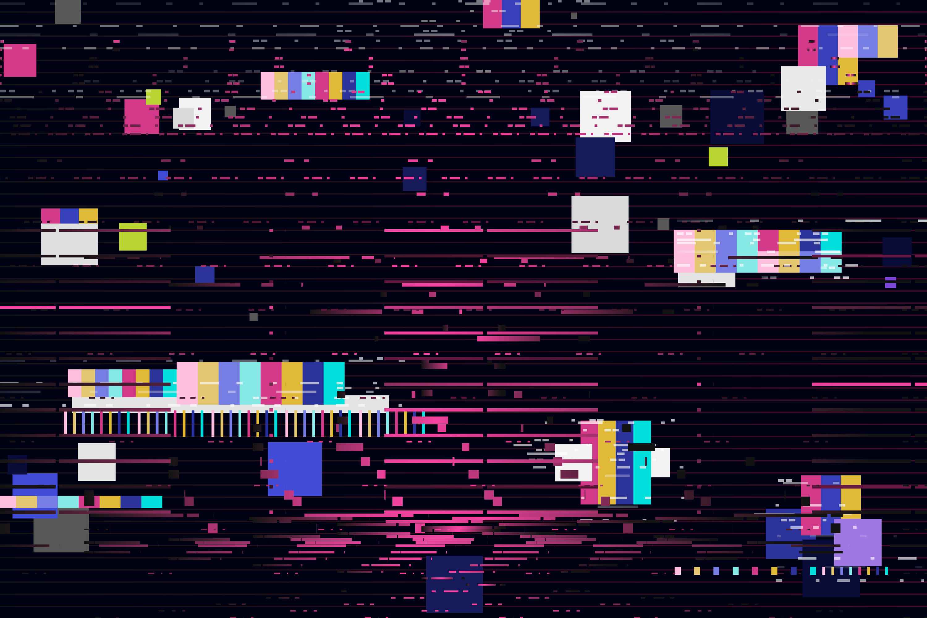 television glitch