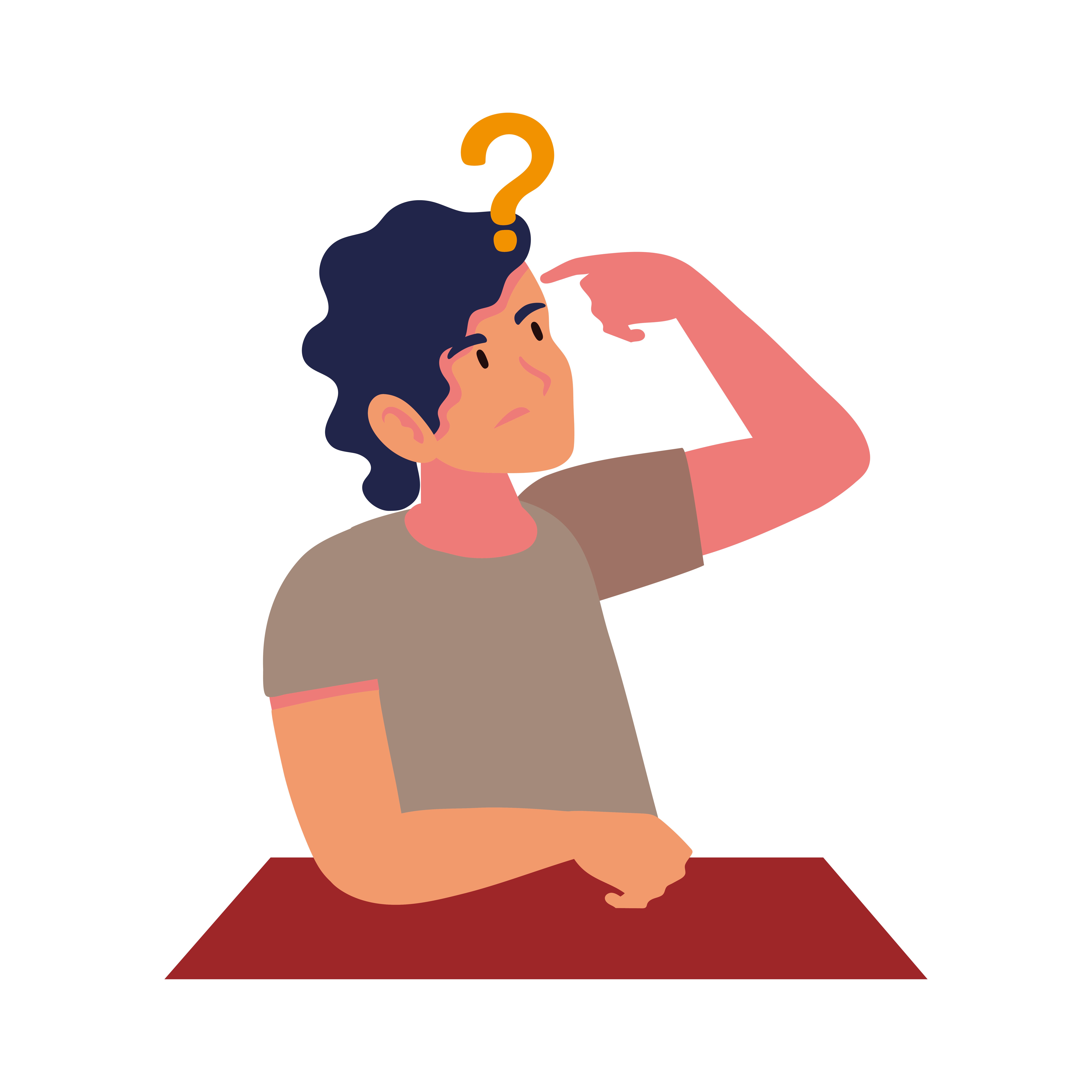 man thinking