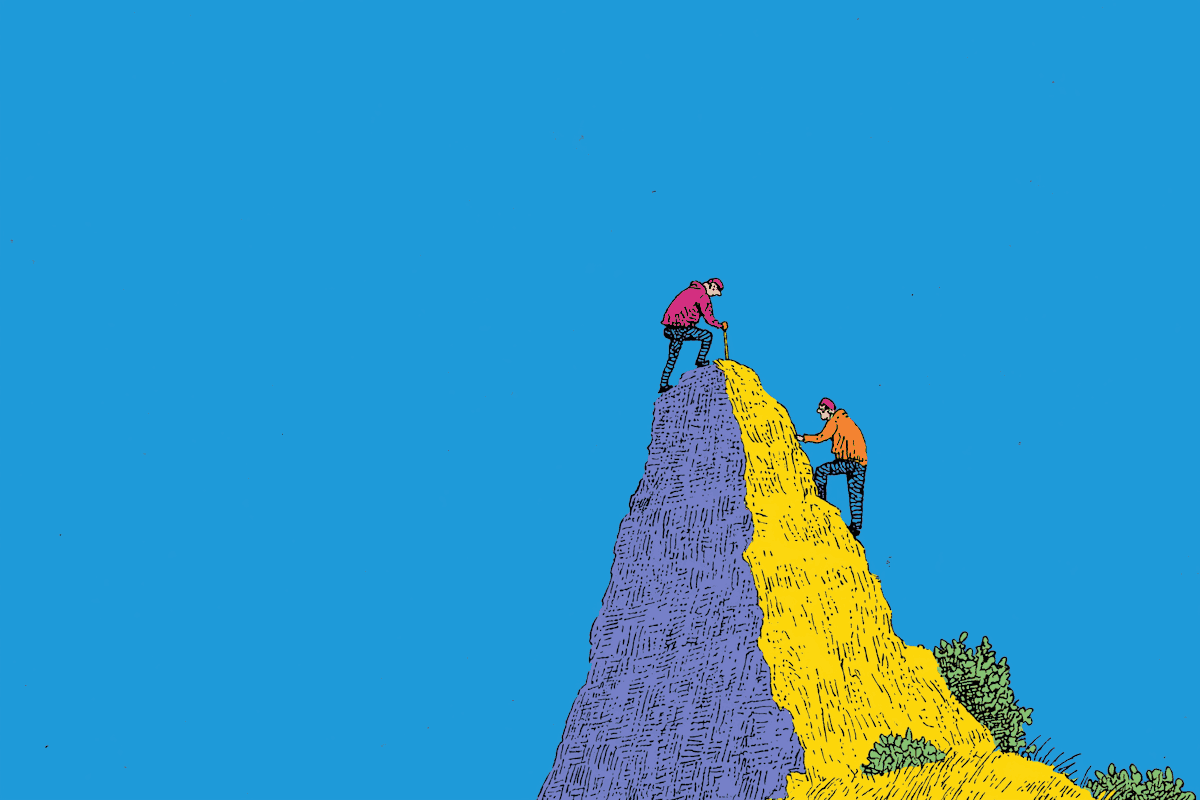 mountain climbing