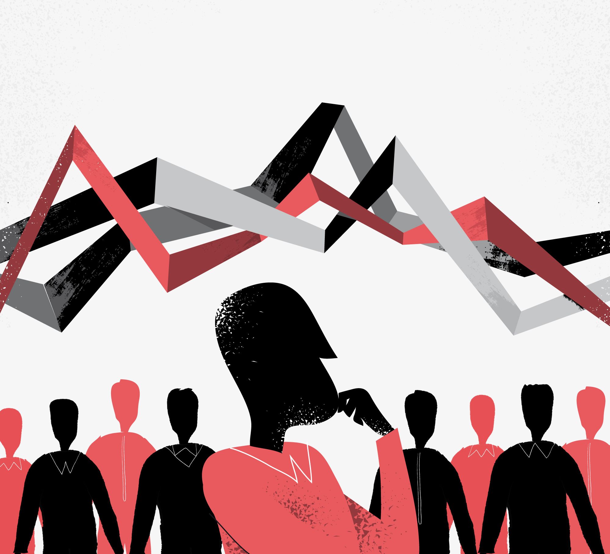 paper human silhouette