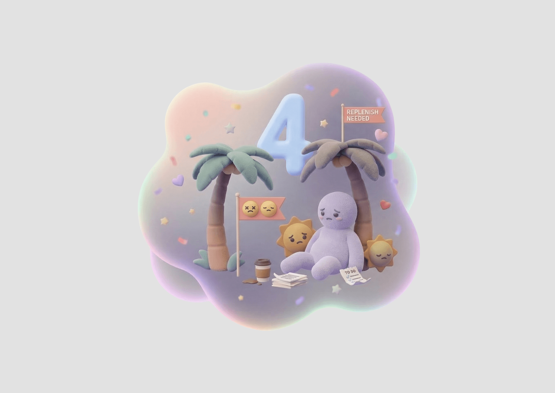 woman in office having a mental breakdown