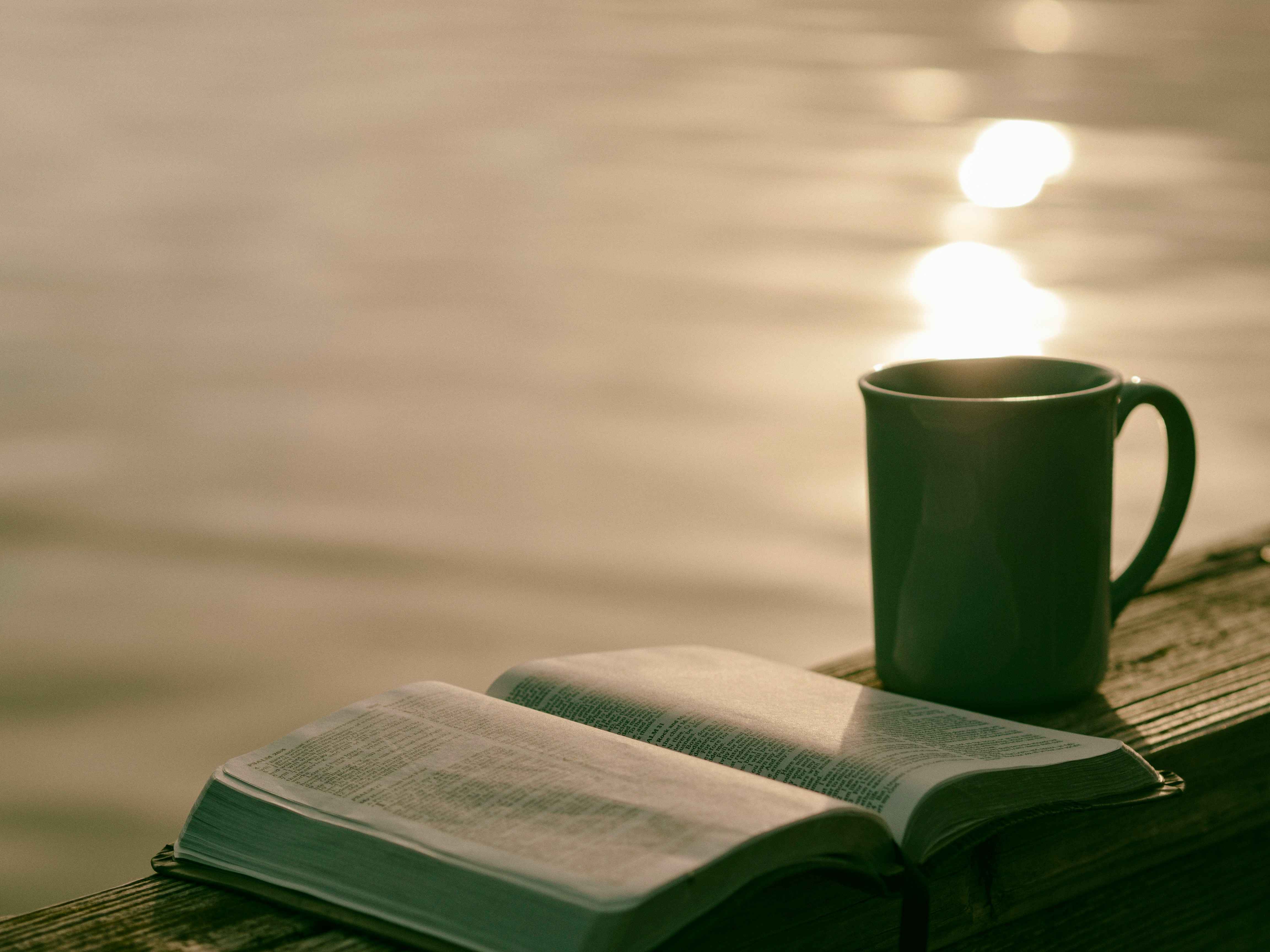 coffee by the river