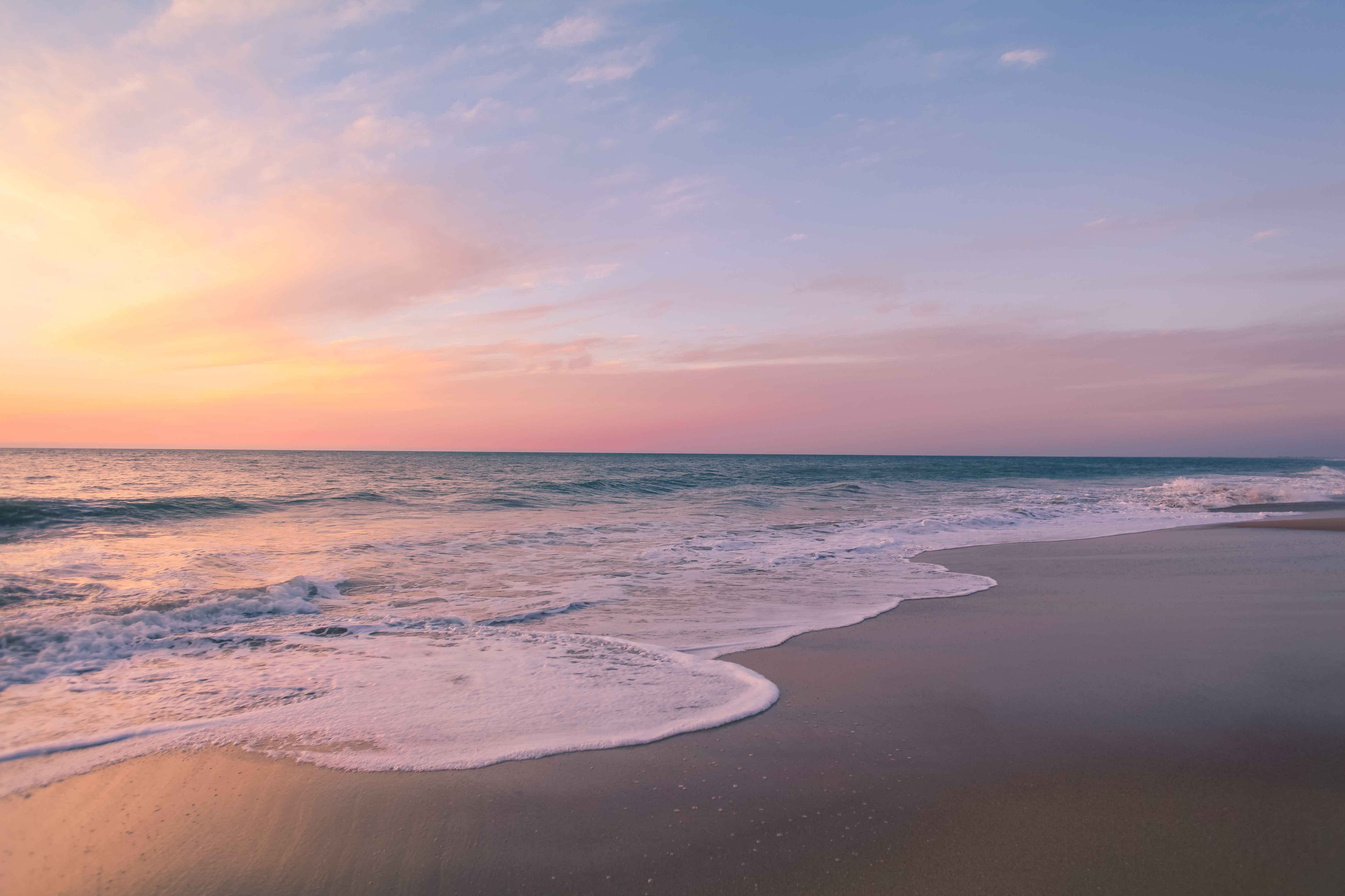 cotton candy sunset