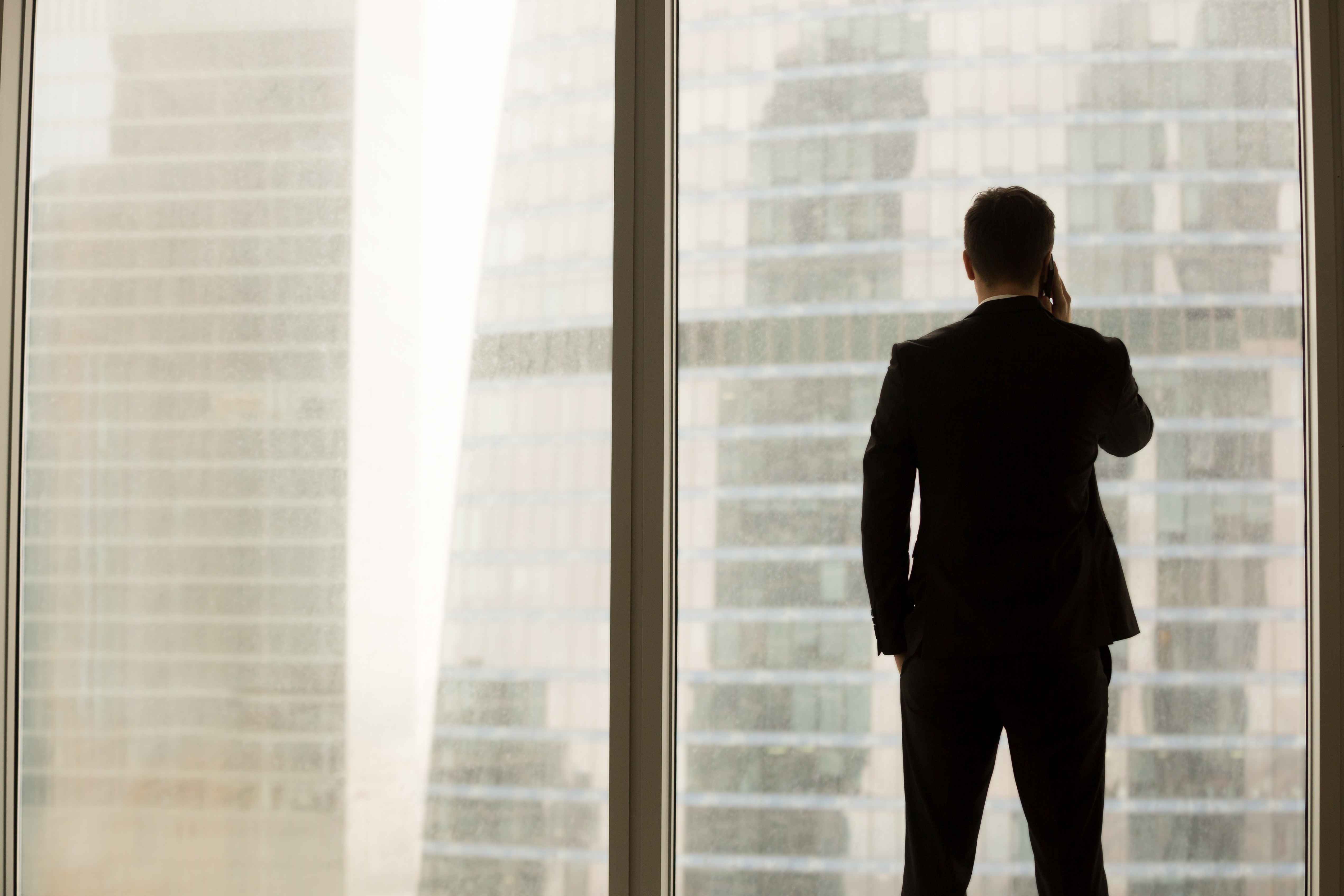 businessman in suit
