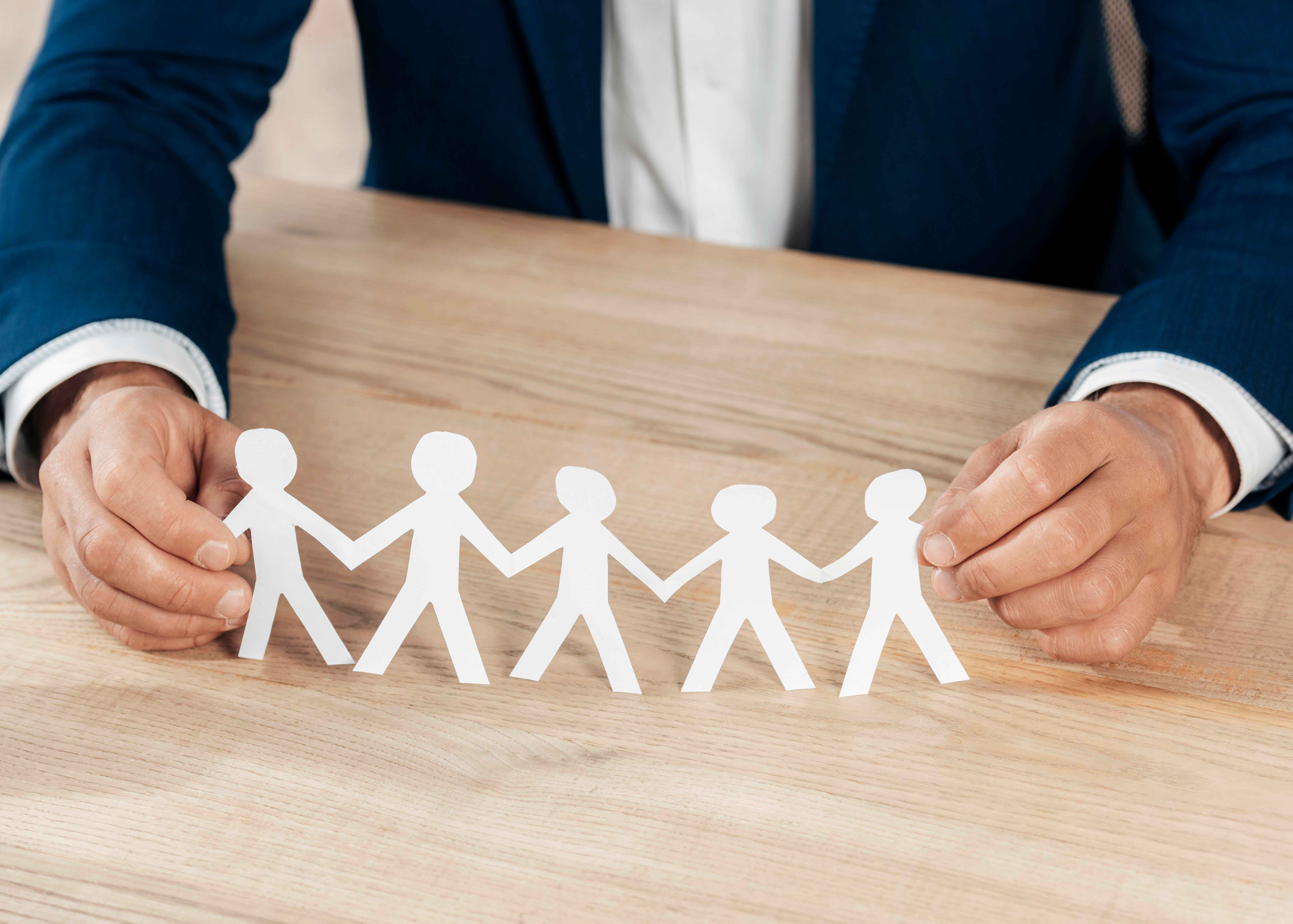 human paper people