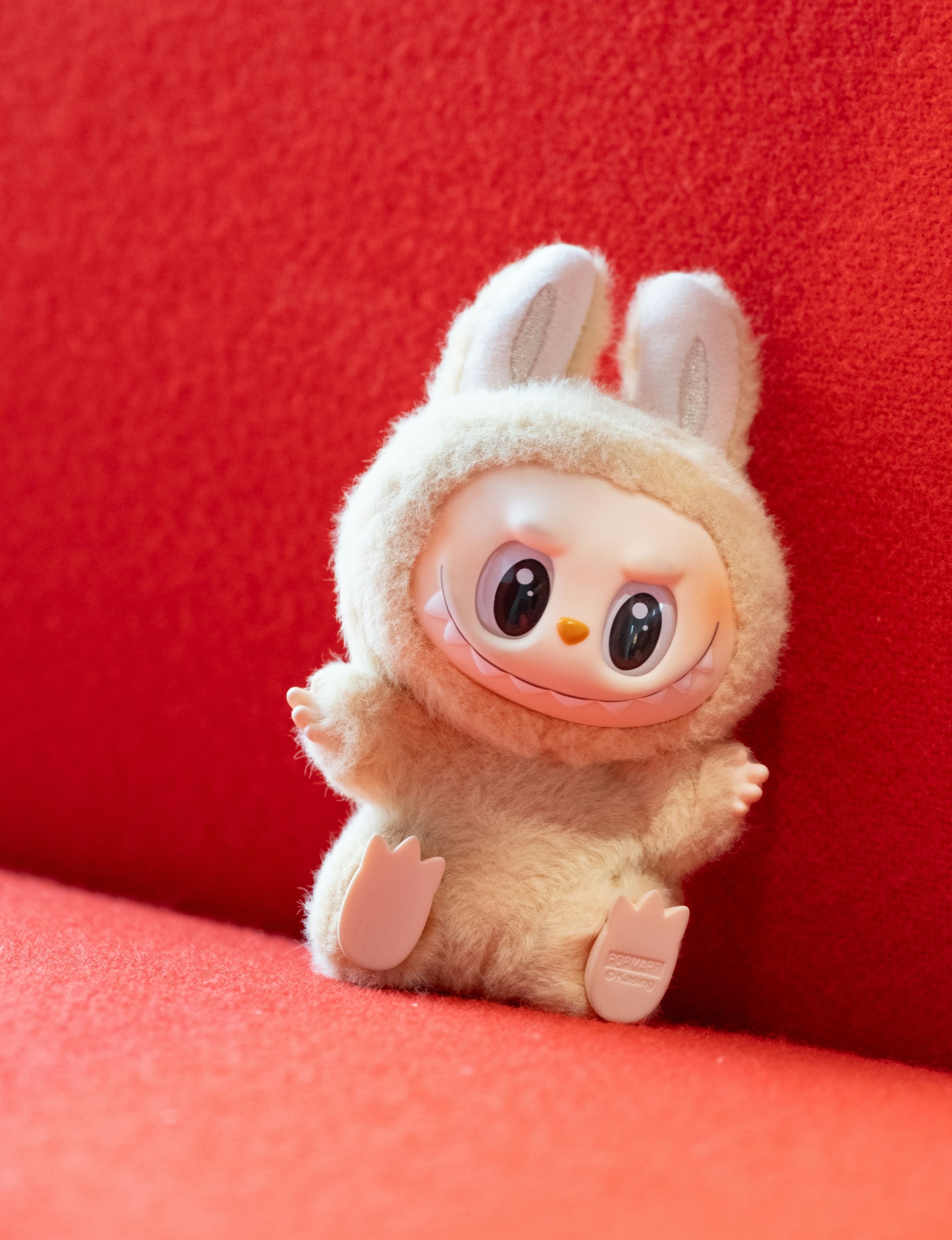 cream colored labubu