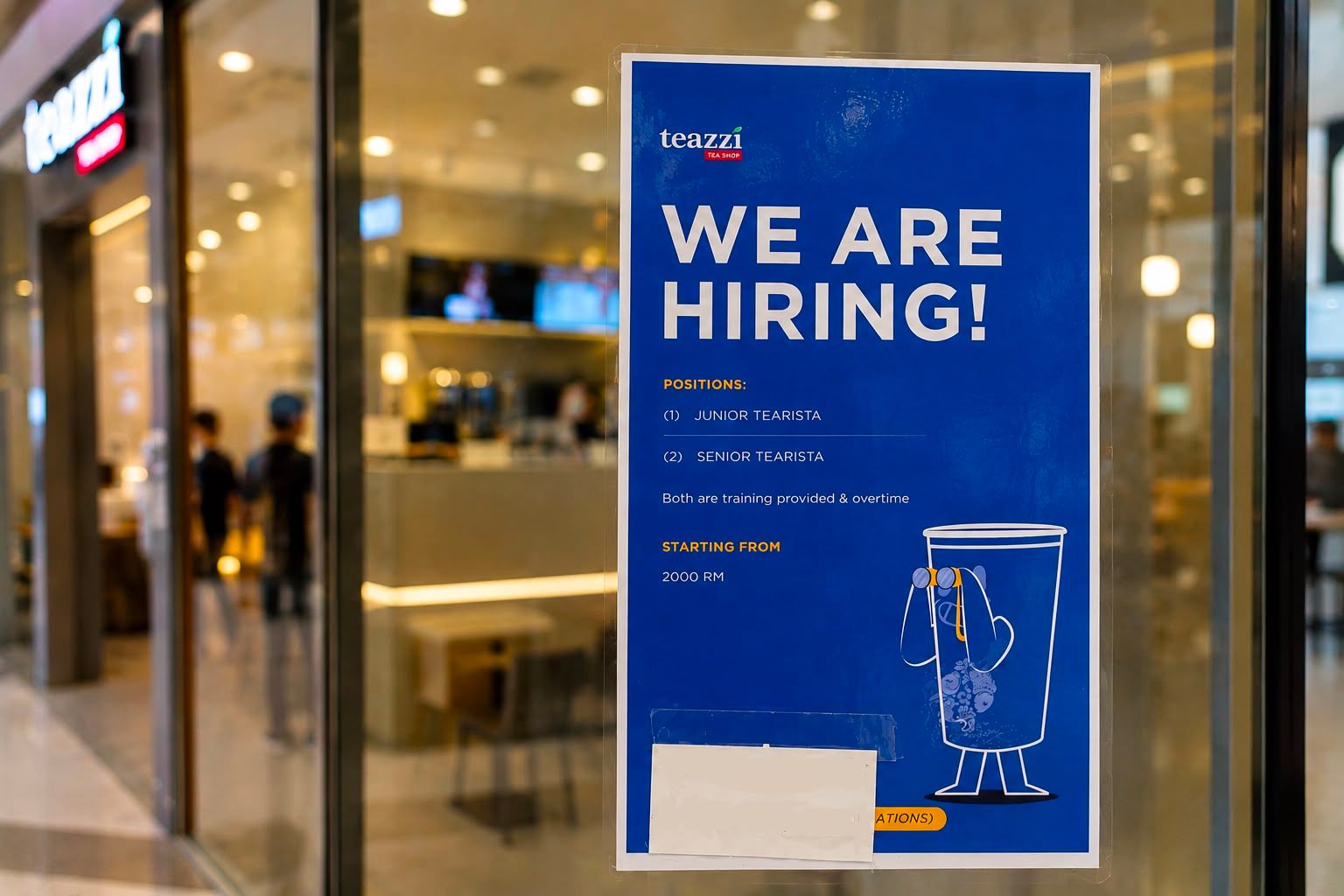 job vacancy poster