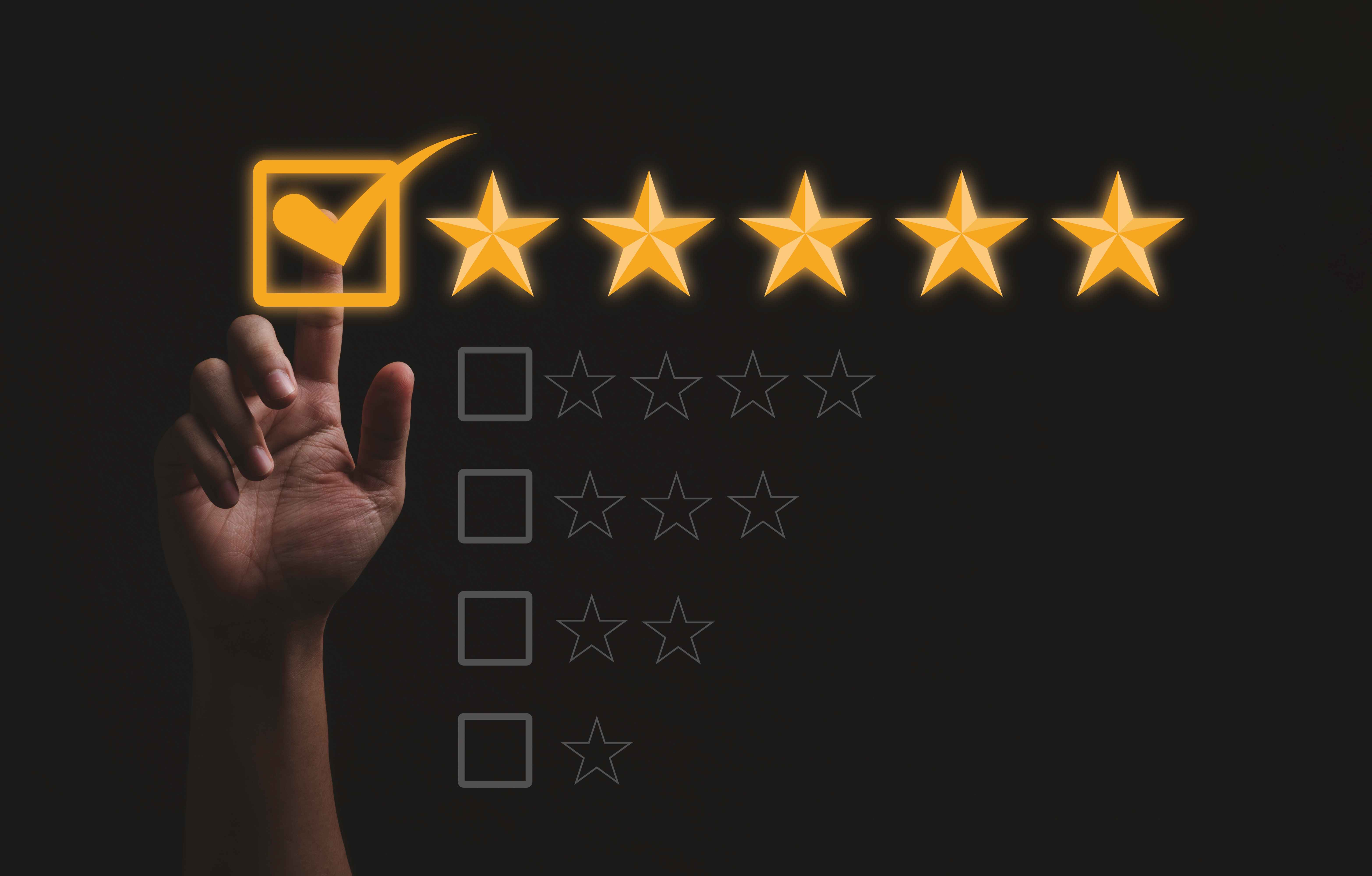 highest rating
