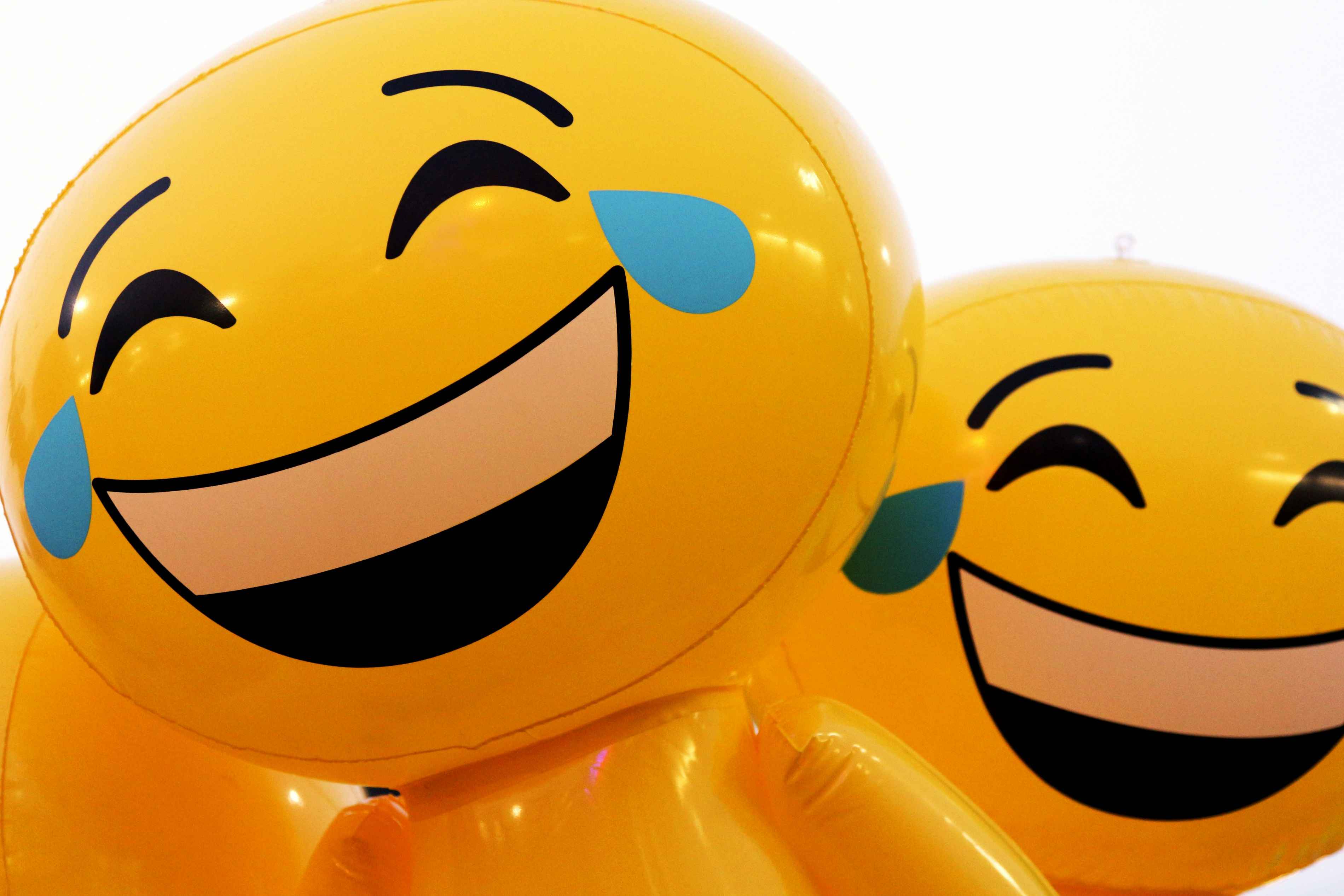emoticon balloons