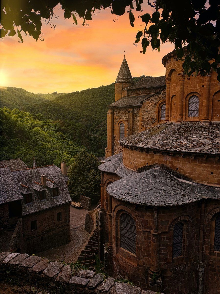 a Medieval village where peasants work