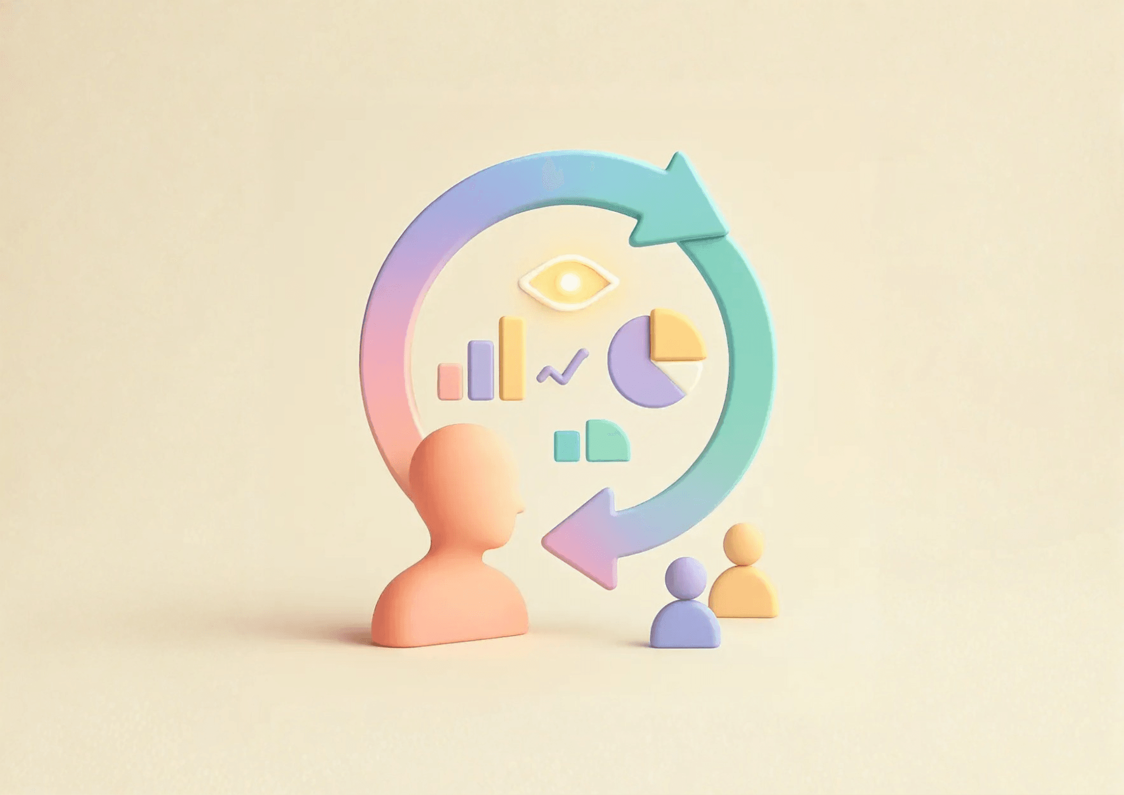 pastel people data analytics cycle