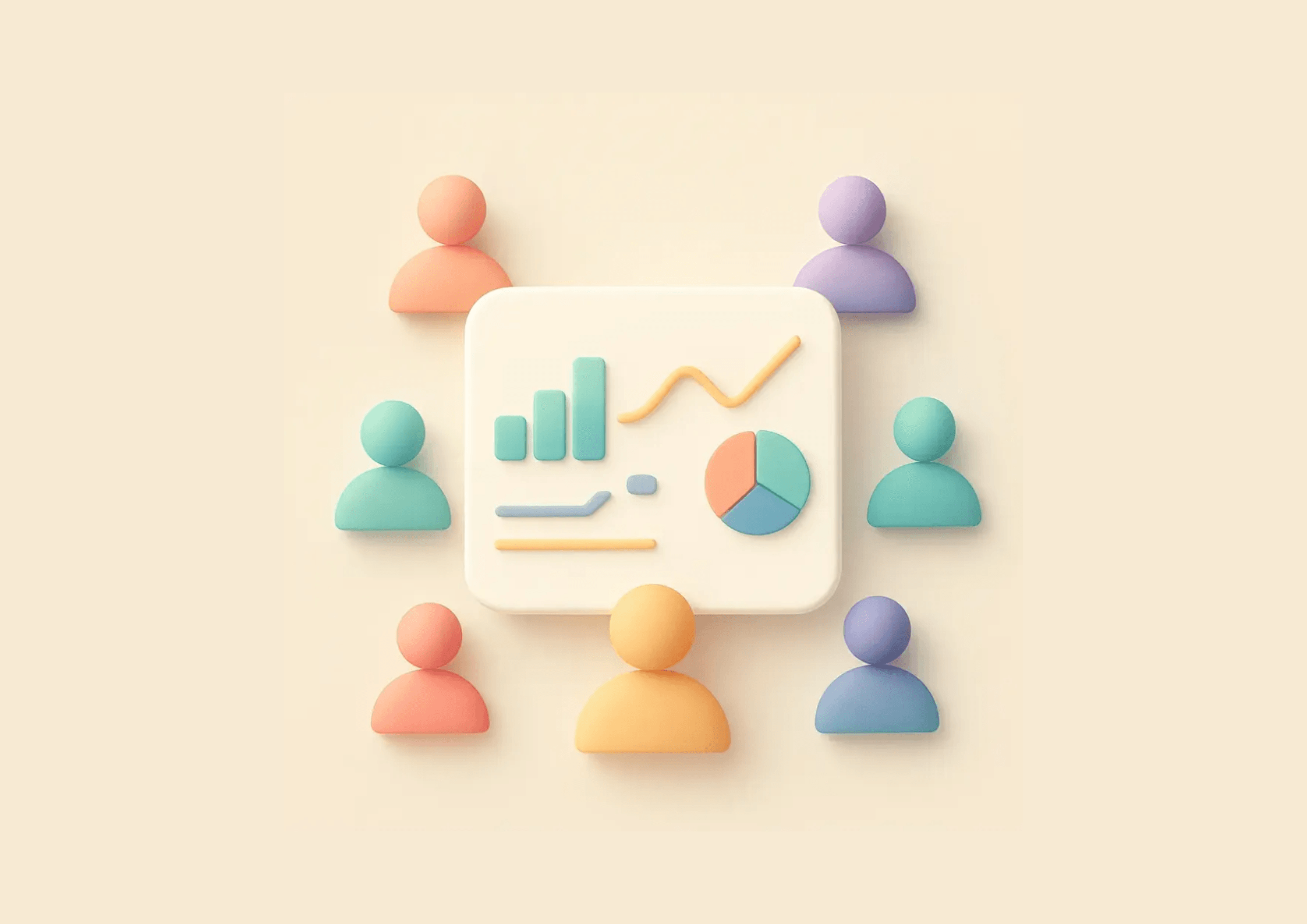 pastel organization chart