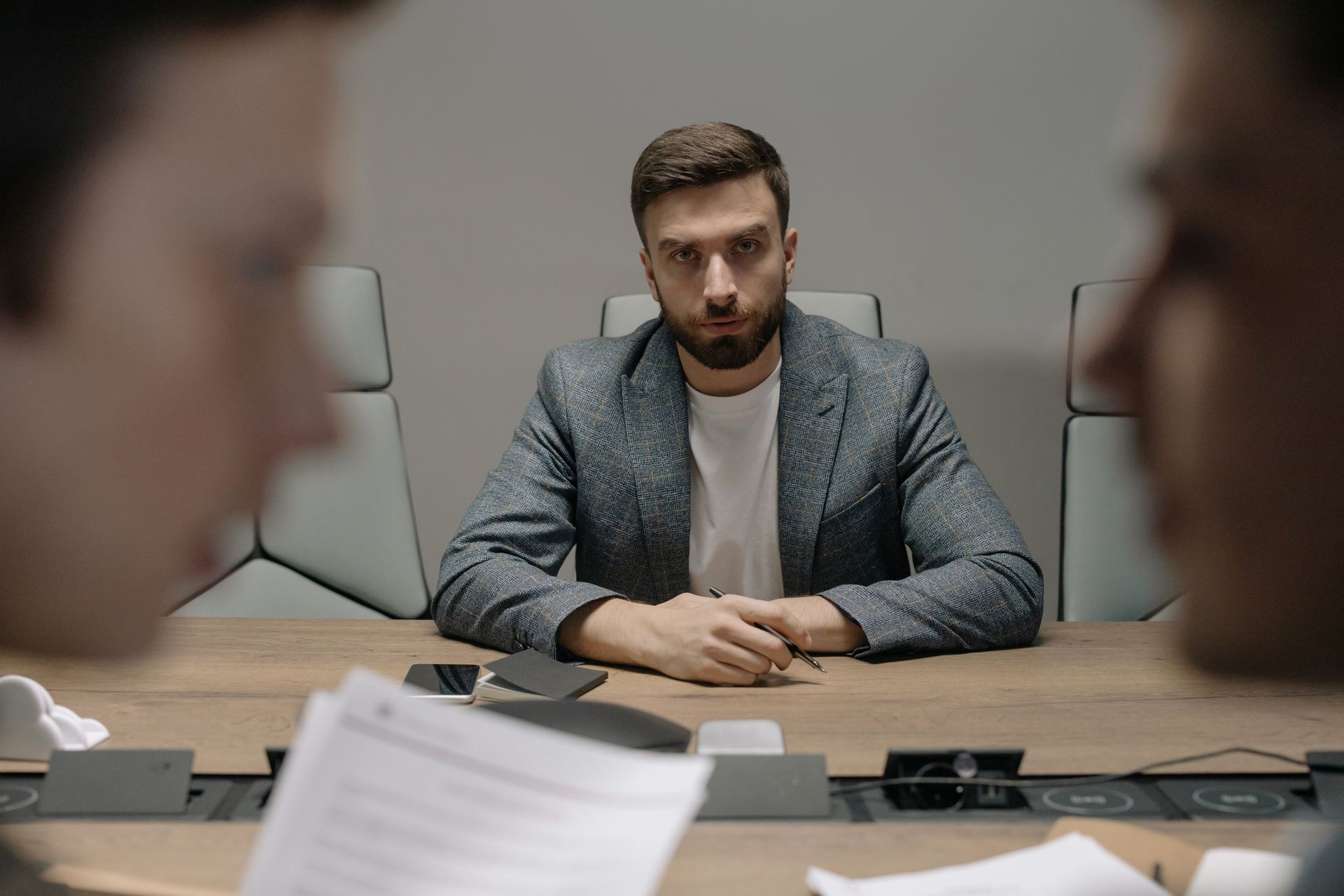 a formal meeting 