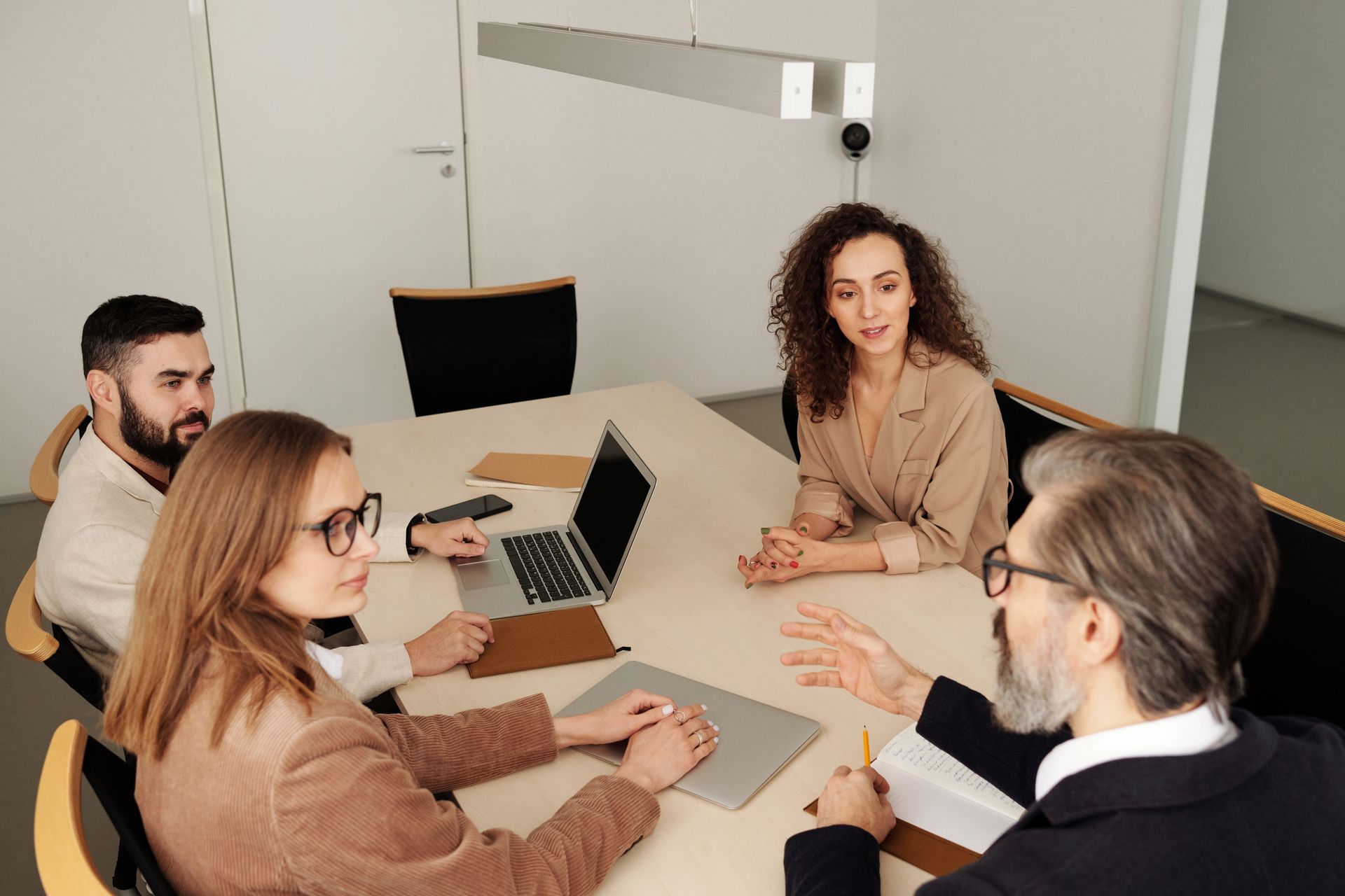 a meeting