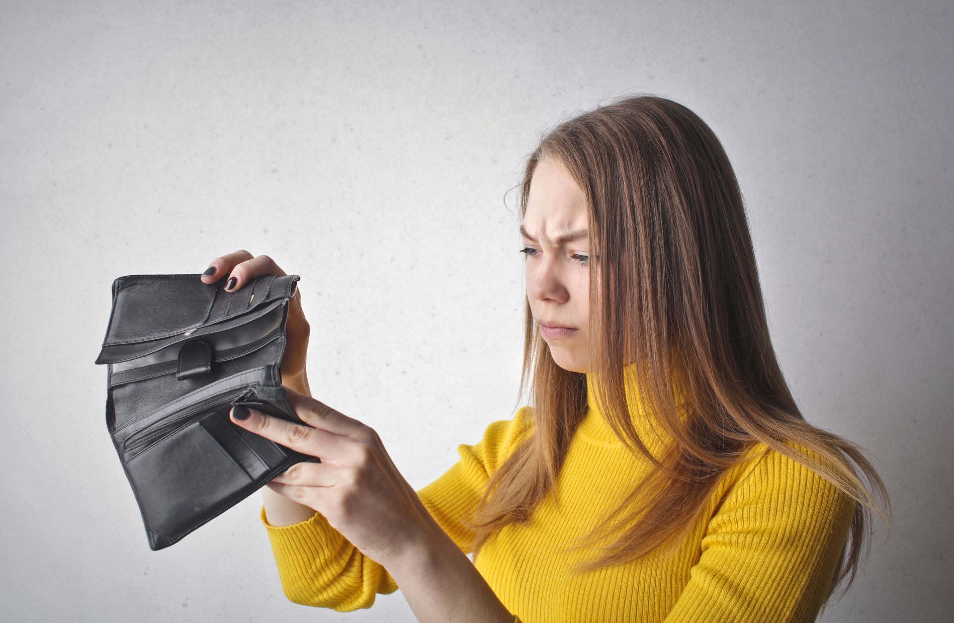 empty wallet