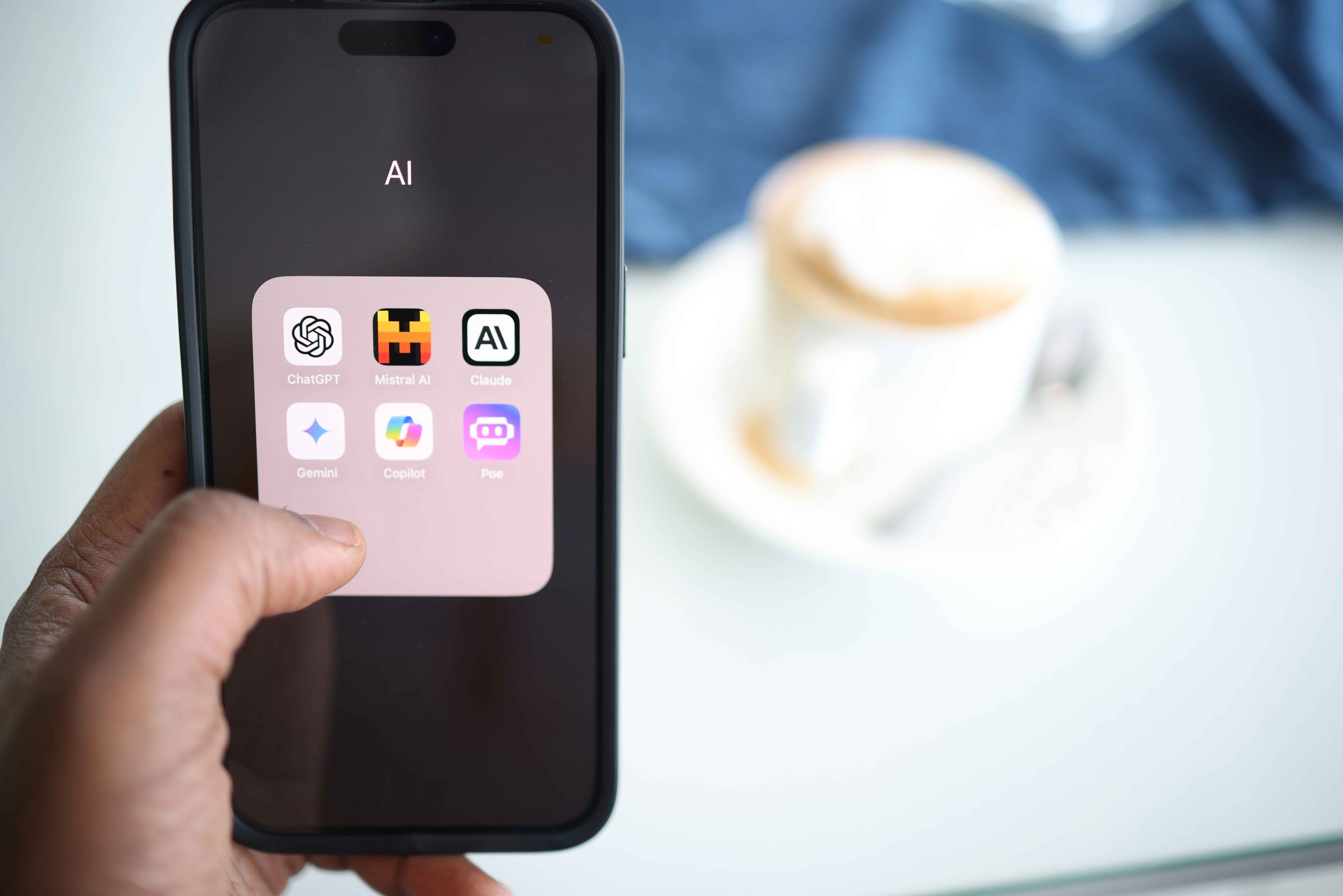 ai apps on an iphone