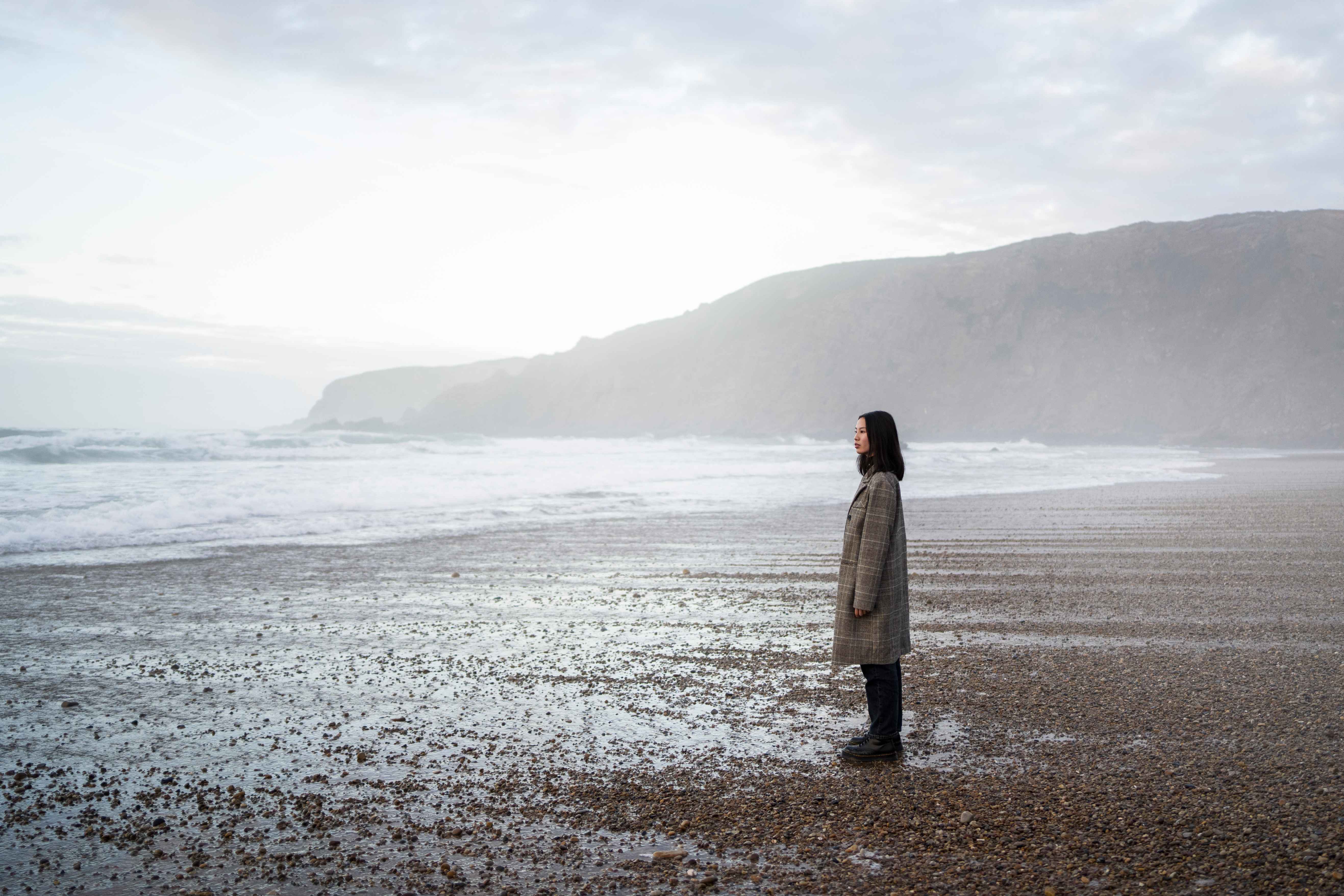 woman being alone